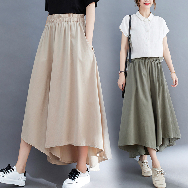 Linen Pant Wide - Loose Cotton Linen Wide Leg Pants