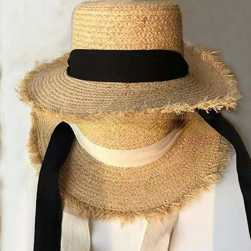 Japanese Cute Raffia Woven Sun - Hat Floppy Wide incelemesi ve fiyatı