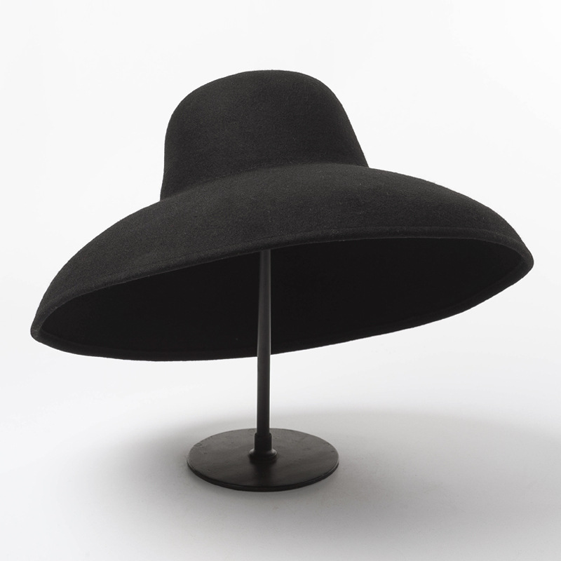 Classical Big Wide Brim Wool F - Hat Floppy Wide incelemesi ve fiyatı