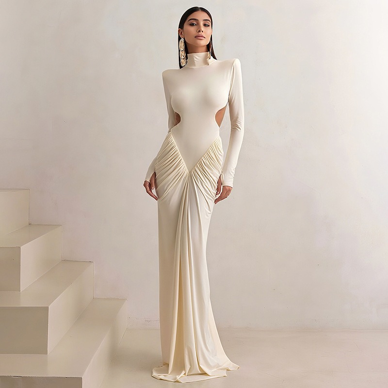 Women Backless Long Dress Turt - Maxi Dress Halter incelemesi ve fiyatı