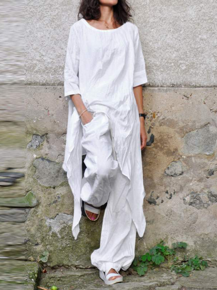 2024 Summer New Fashion Casual - Linen Pant Wide incelemesi ve fiyatı