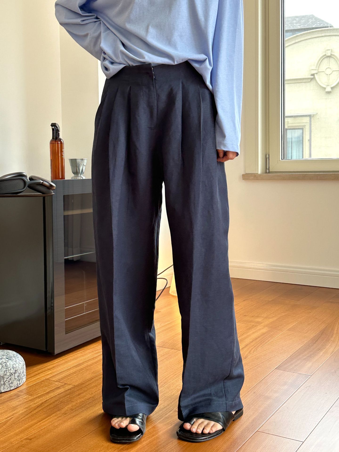 Casual Linen Wide Leg Pants Pl - Linen Pant Wide incelemesi ve fiyatı