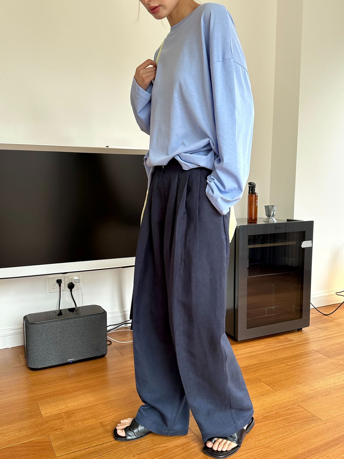 Casual Linen Wide Leg Pants Pl - Linen Pant Wide incelemesi ve fiyatı