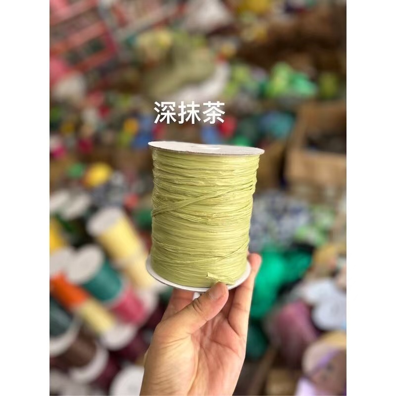 120g/roll Matte Raffia Grass C - Crochet Bag Raffia incelemesi ve fiyatı