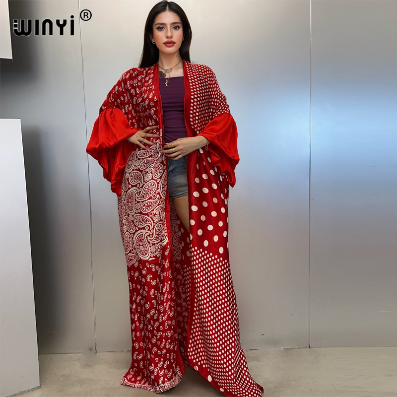 WINYI Summer Kimono party dres - Cover Up Kaftan incelemesi ve fiyatı
