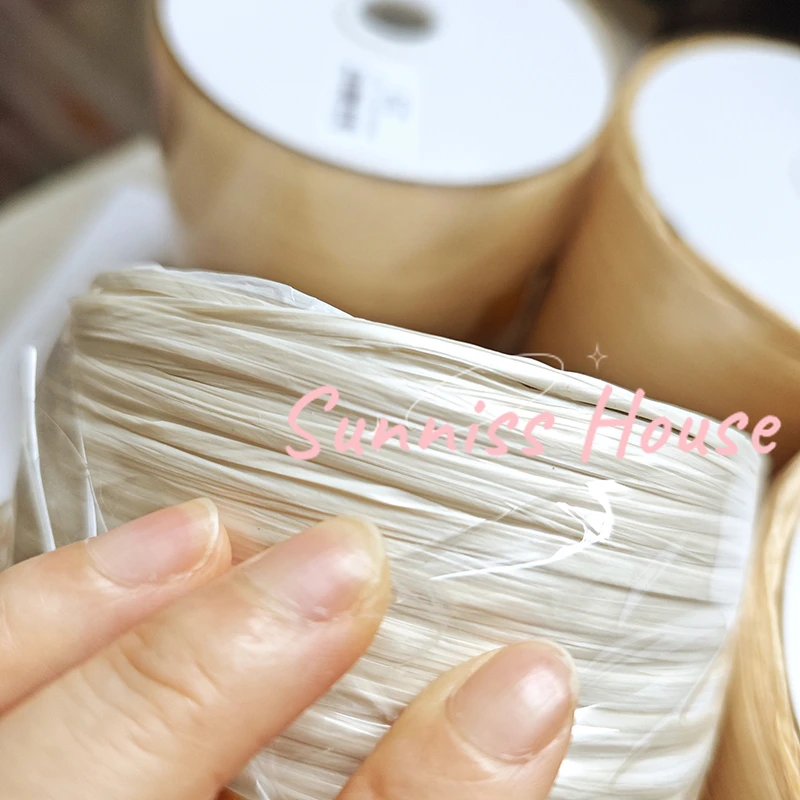 600M Matte Raffia Yarn，330g Ar - Crochet Bag Raffia incelemesi ve fiyatı