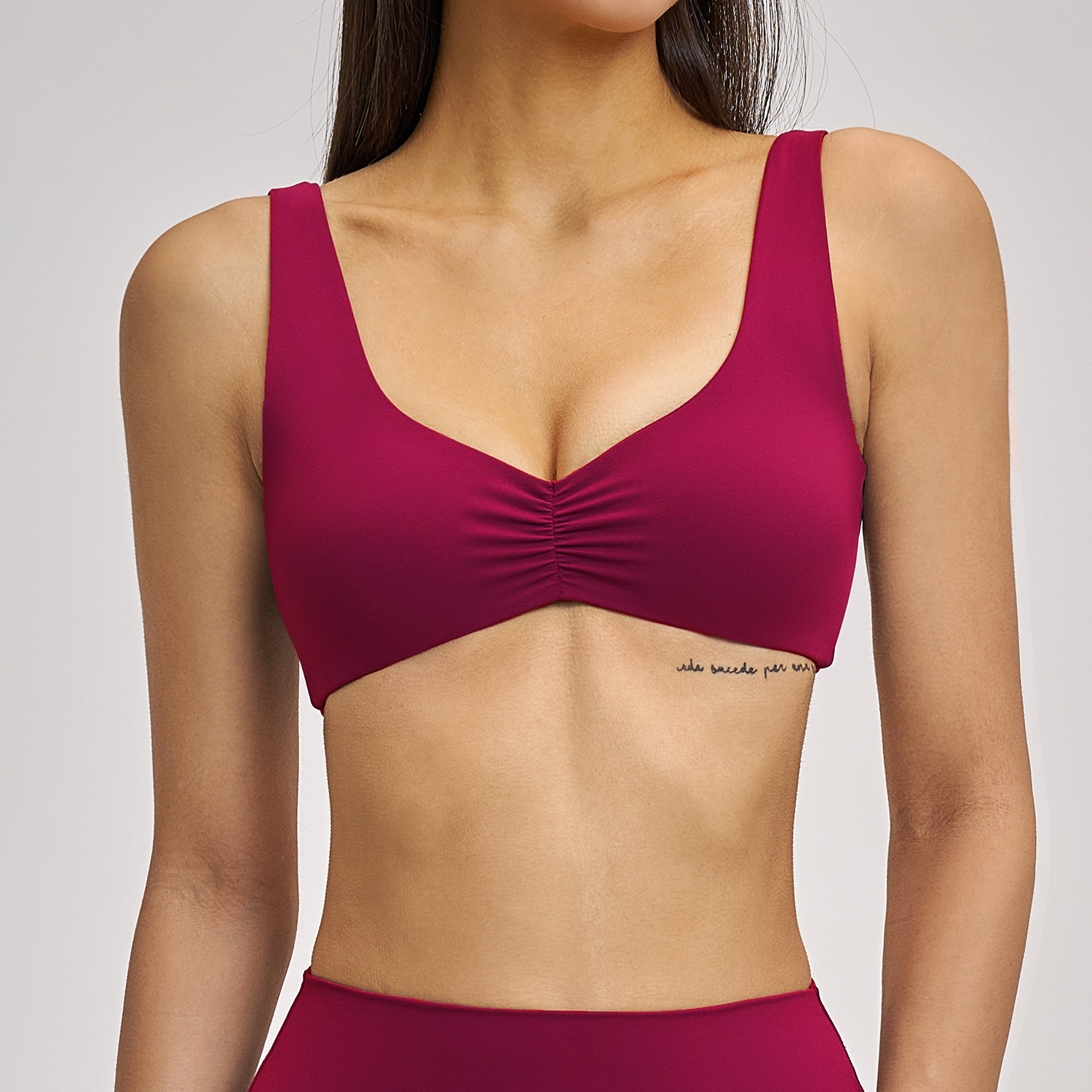 Sports Bra Women Top Push Up F - Bralette Triangle Set incelemesi ve fiyatı
