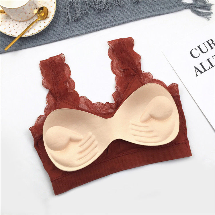 3D Sexy lace Lingerie Seamless - Bralette Triangle Set incelemesi ve fiyatı