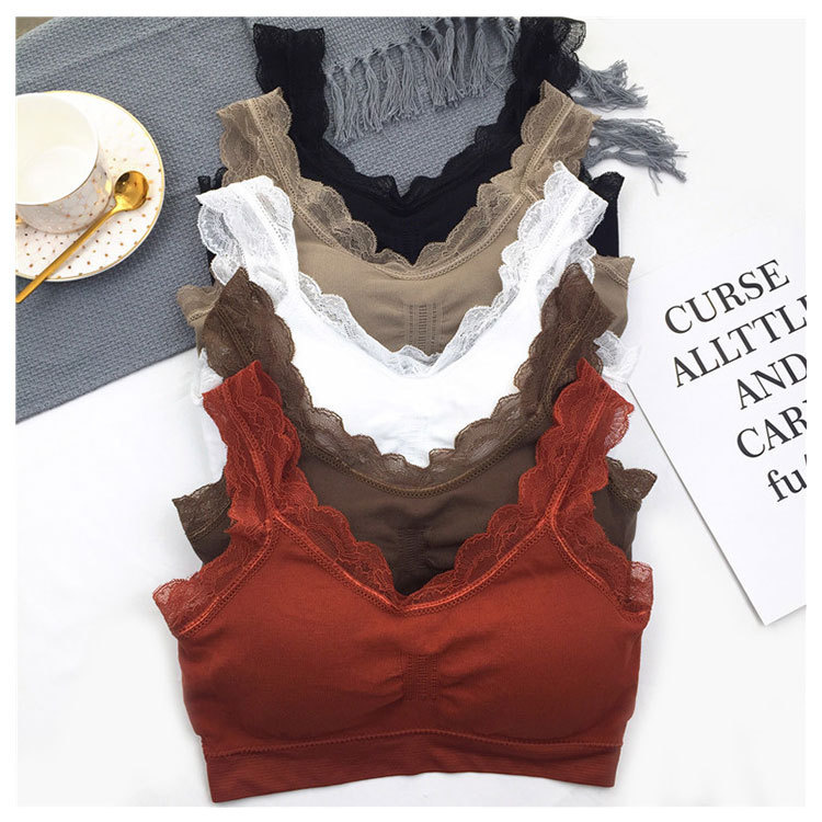 3D Sexy lace Lingerie Seamless - Bralette Triangle Set incelemesi ve fiyatı