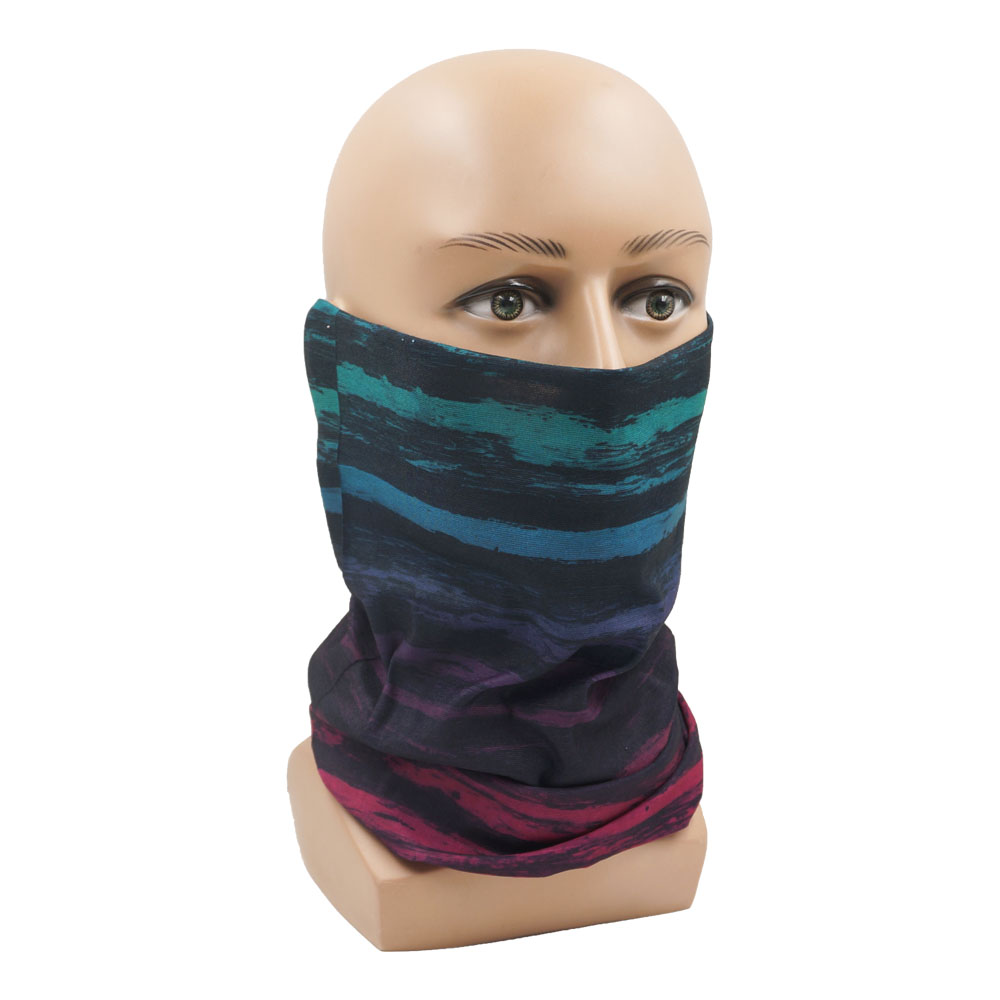 Tie-Dye Stripes Pattern Neckch - Headband Summer Knit incelemesi ve fiyatı