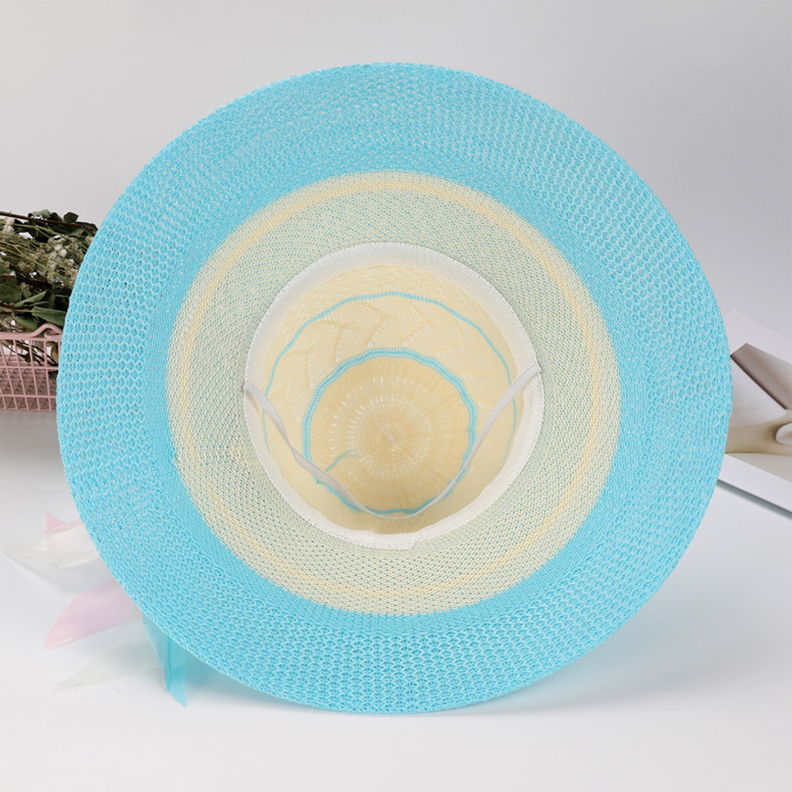 Women Bow Sun Hat Cloche Hat S - Hat Floppy Wide incelemesi ve fiyatı