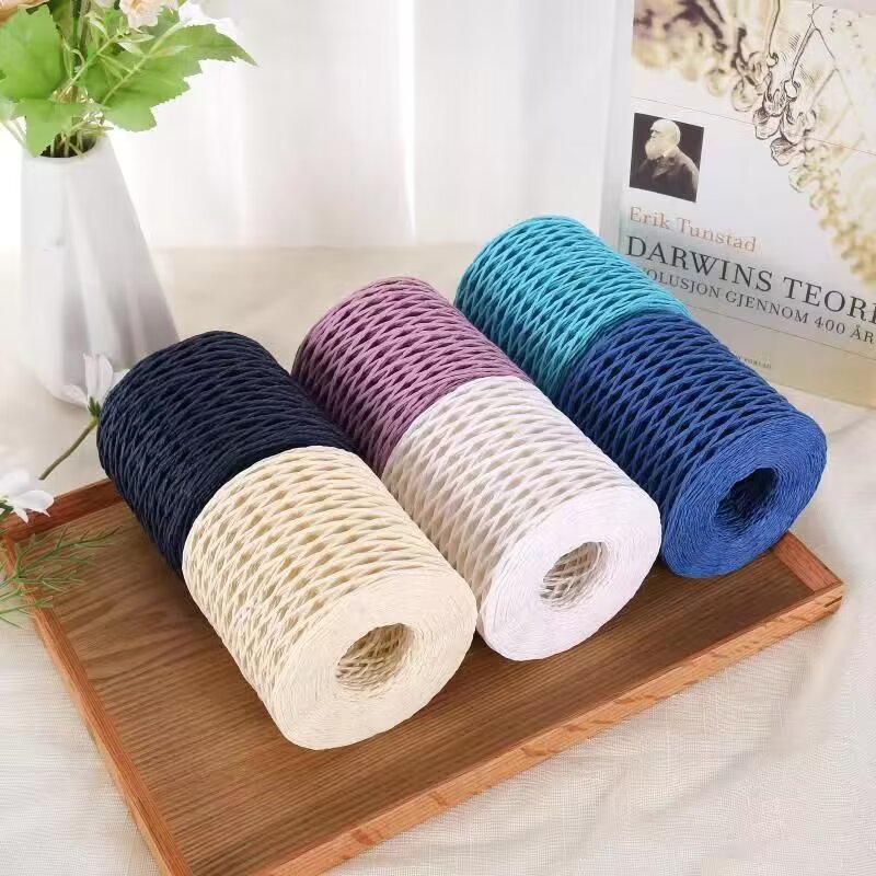 190g Raffia Yarn, Straw Paper  - Crochet Bag Raffia incelemesi ve fiyatı