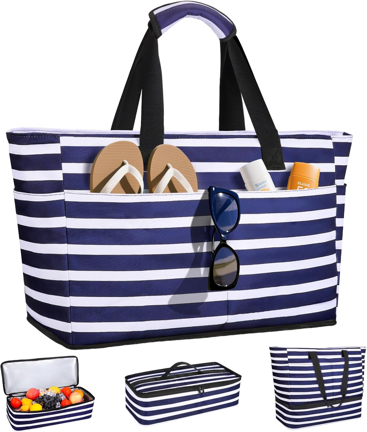 Beach Bag with Cooler, 49L Wat - Tote Bag Beach incelemesi ve fiyatı