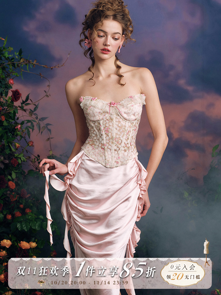 LaceMade Orginal Design Fairyt - Midi Skirt Floral incelemesi ve fiyatı