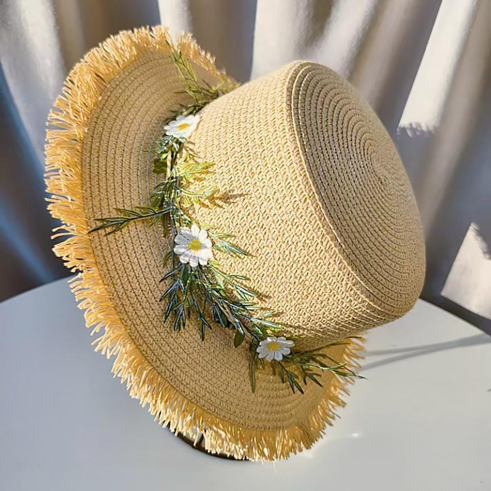 Sun Hat Wide Brim Floppy Straw - Hat Floppy Wide incelemesi ve fiyatı