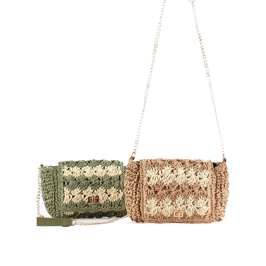 Straw Crossbody Bags for Women - Crochet Bag Raffia incelemesi ve fiyatı
