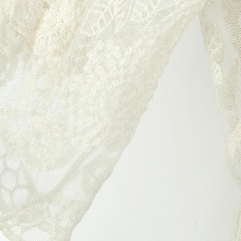 Women Lace Open Front Kimono C - Kimono Sheer Floral incelemesi ve fiyatı