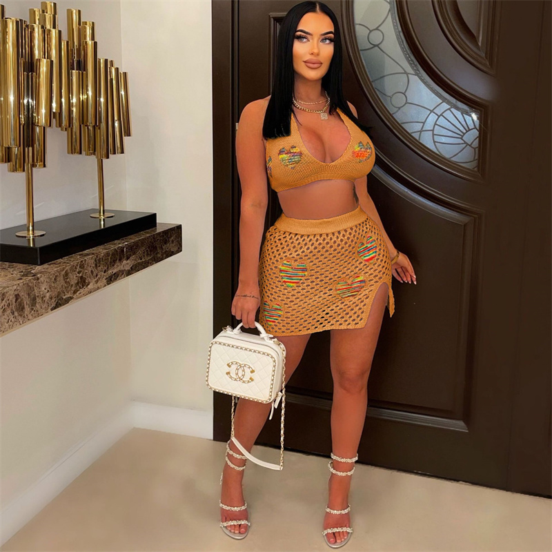 Summer Knitted Crochet Hollow  - Crop Top Crochet incelemesi ve fiyatı
