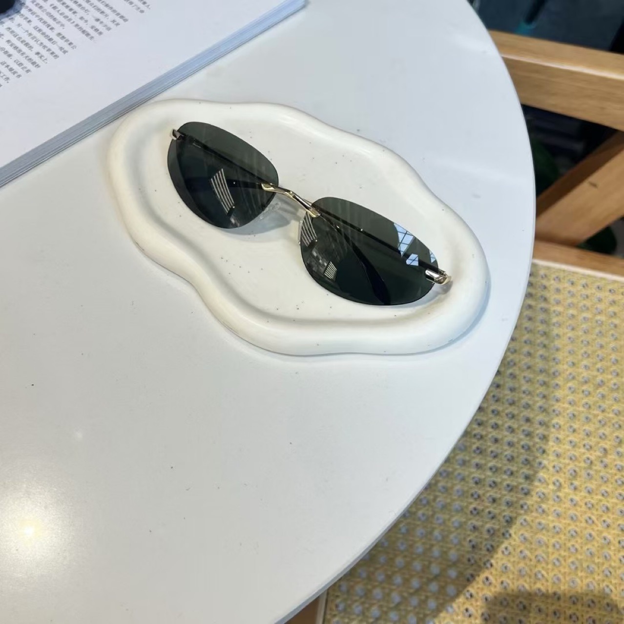 UV400 Rimless Shades, Cat Eye  - Sunglasses Cat Eye incelemesi ve fiyatı