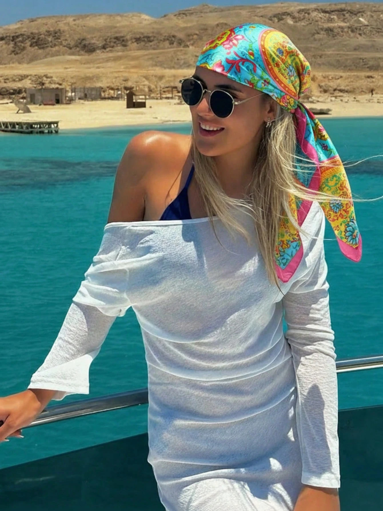 Luxury Brand Silk Satin Square - Headband Summer Knit incelemesi ve fiyatı