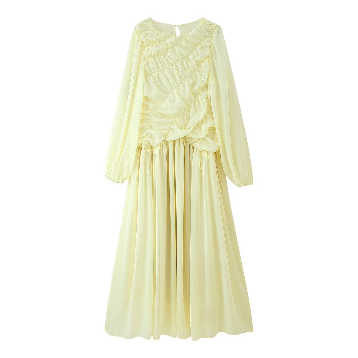 Autumn Long Sleeve Dresses 202 - Linen Dress Wrap incelemesi ve fiyatı