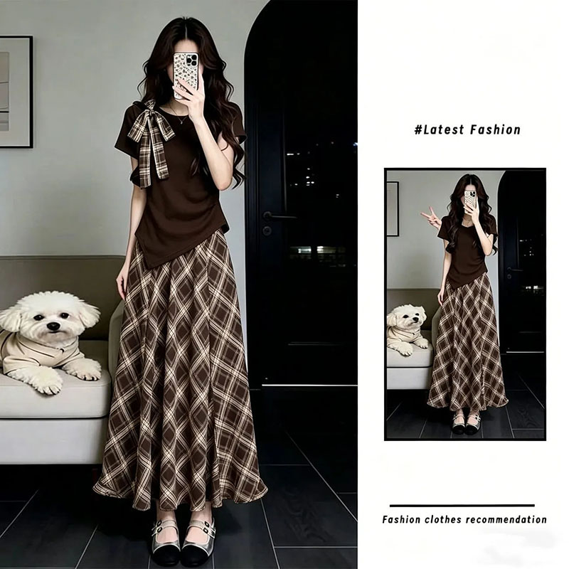 2026 Summer Women's New Two-pi - Blouse Off Shoulder incelemesi ve fiyatı