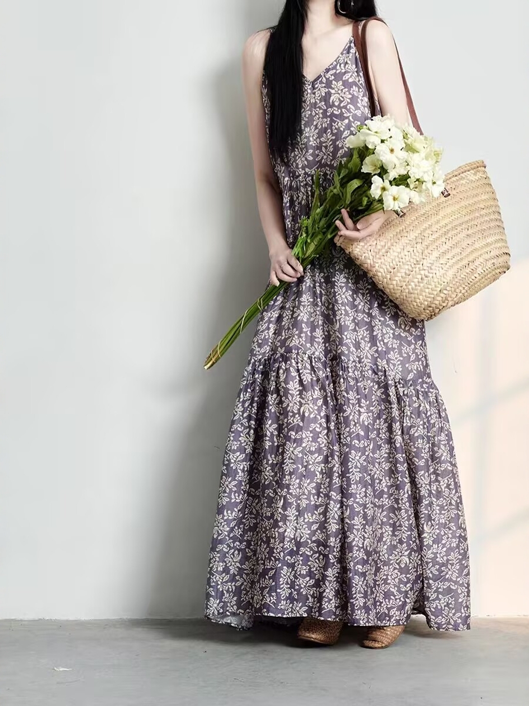 Elegant Japanese Style plus Si - Linen Dress Wrap incelemesi ve fiyatı