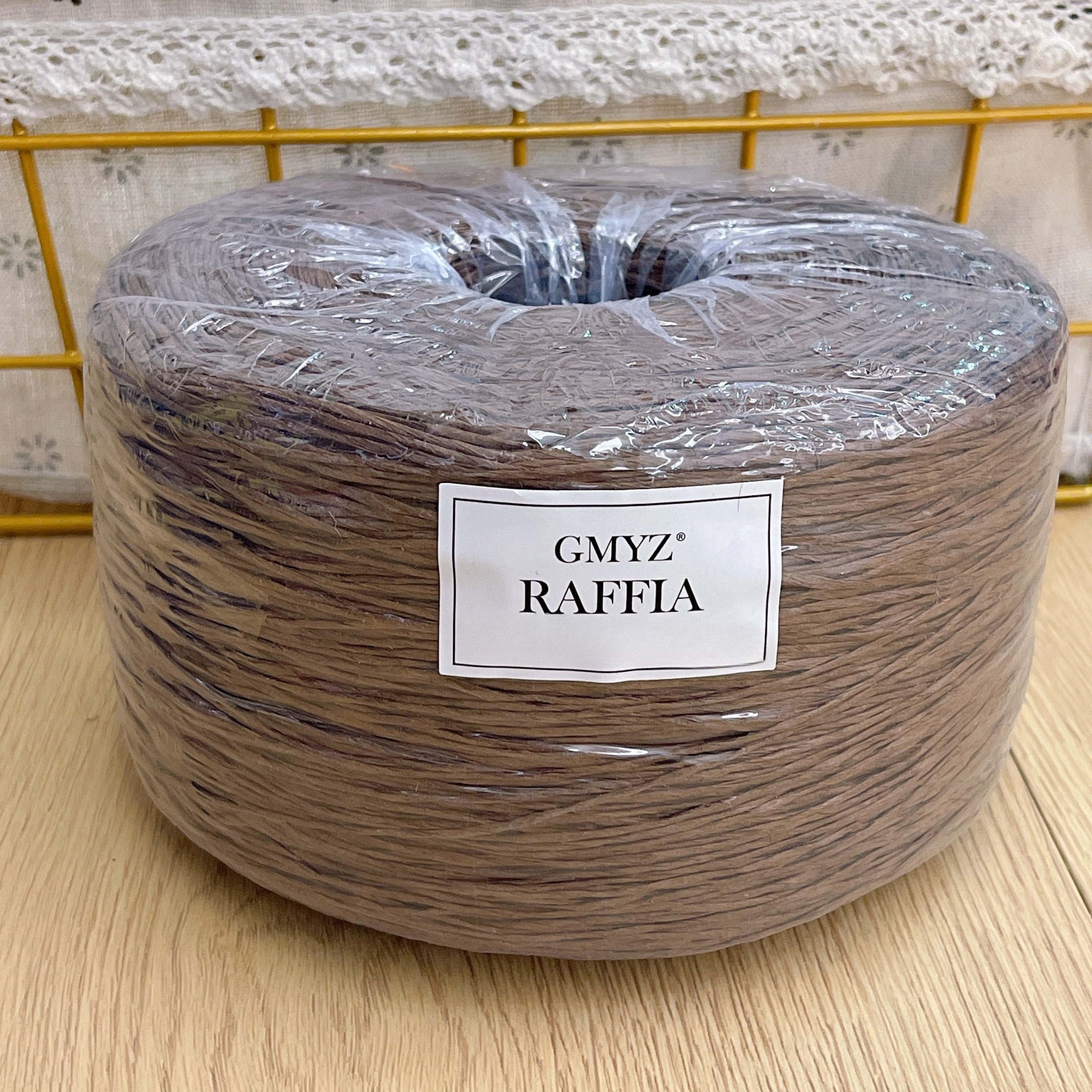 Plain Raffia Yarn Natural 220g - Crochet Bag Raffia incelemesi ve fiyatı