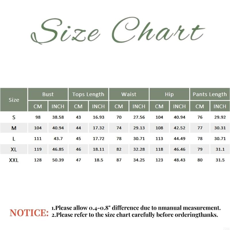 77HE Women's 2 Piece Outfits S - Linen Pant Wide incelemesi ve fiyatı