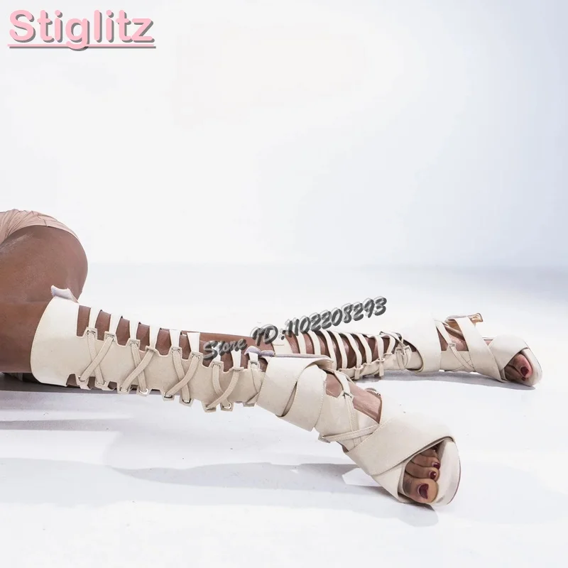 Retro Cross-tied Roman Sandals - Sandal Strappy Heeled incelemesi ve fiyatı