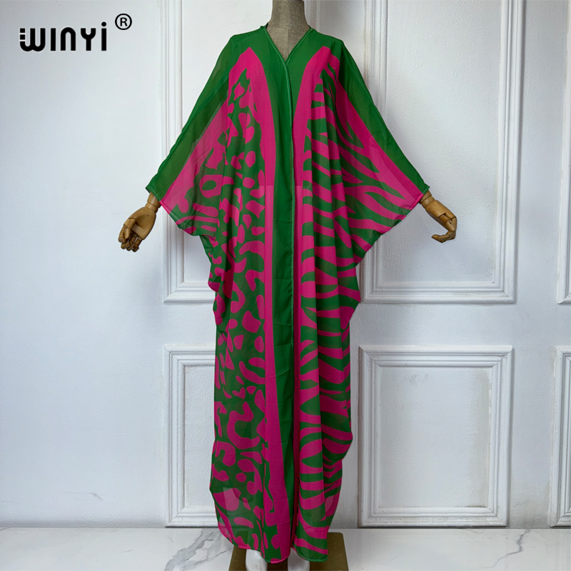 WINYI Africa Bohemia print Kim - Cover Up Kaftan incelemesi ve fiyatı