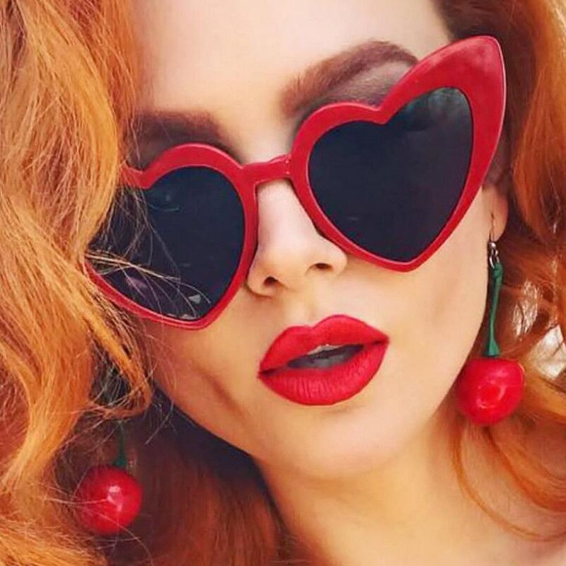 Love Heart Cat Eye Sunglasses  - Sunglasses Cat Eye incelemesi ve fiyatı