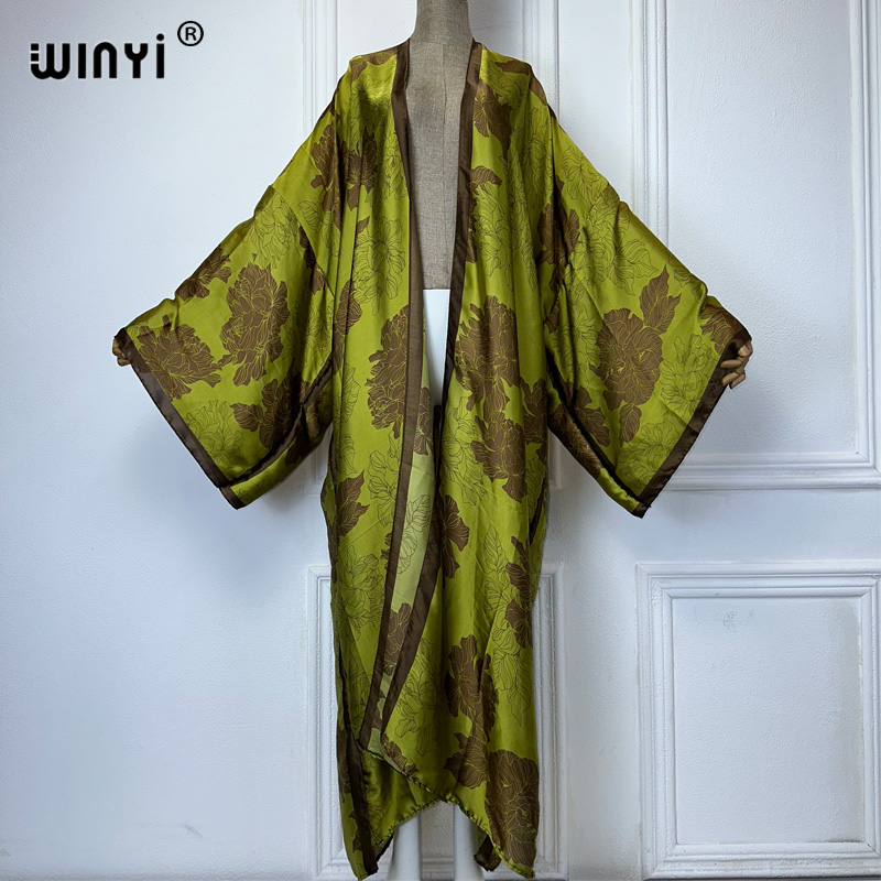 WINYI Africa boho print Kimono - Cover Up Kaftan incelemesi ve fiyatı