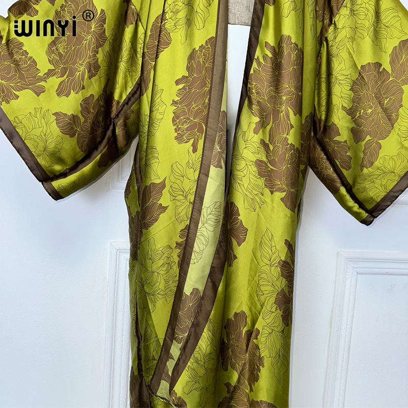 WINYI Africa boho print Kimono - Cover Up Kaftan incelemesi ve fiyatı