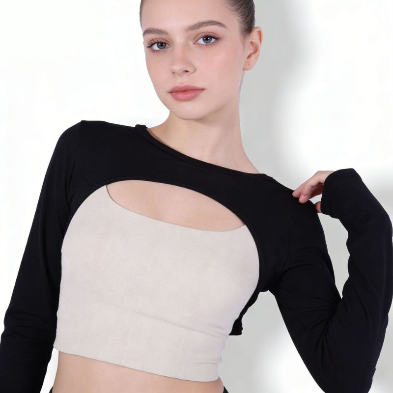 Modal Ice Silk Arm Sleeves Ult - Crop Top Crochet incelemesi ve fiyatı