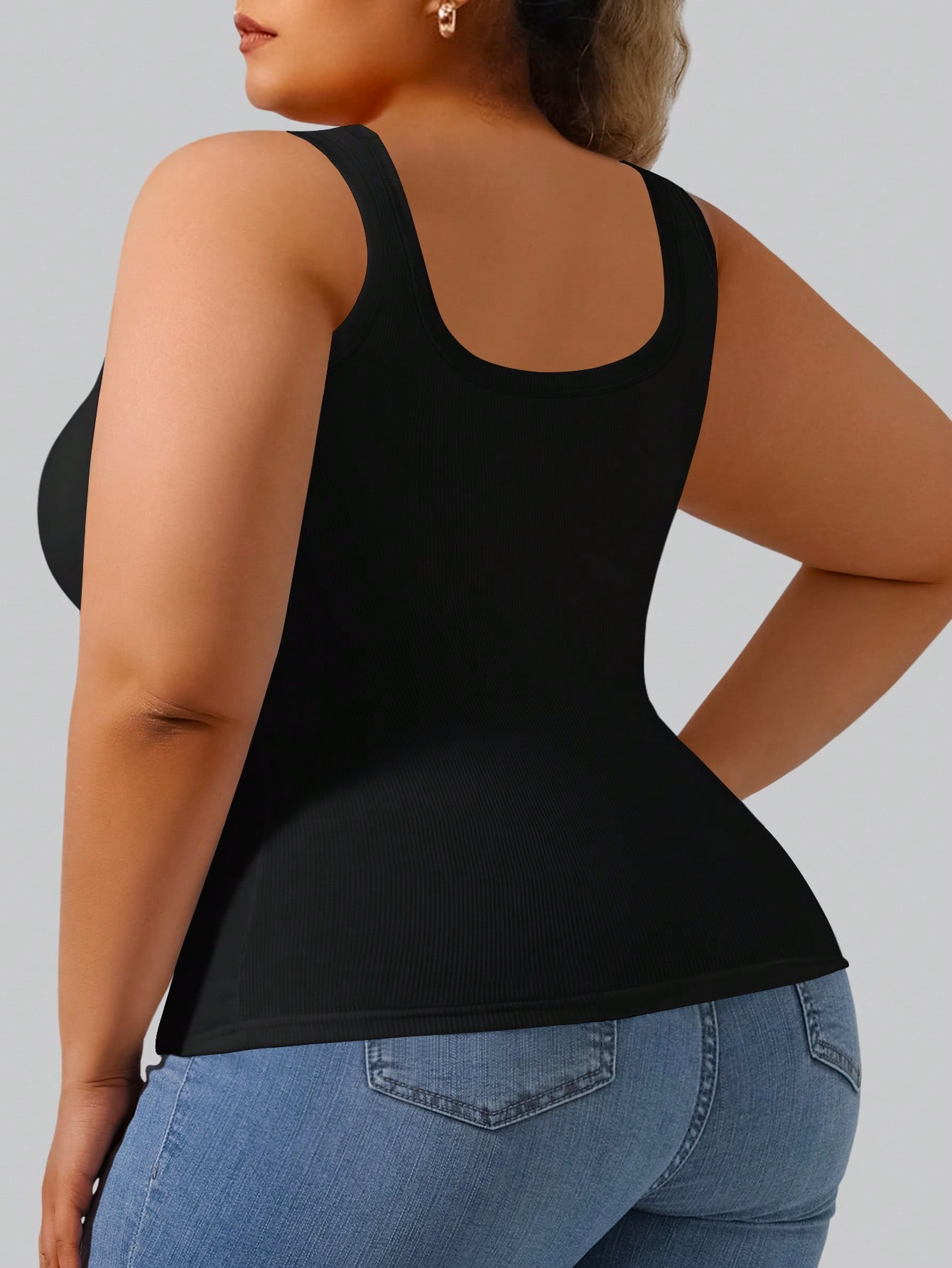 Plus Size Women's High Stretch - Crop Top Crochet incelemesi ve fiyatı