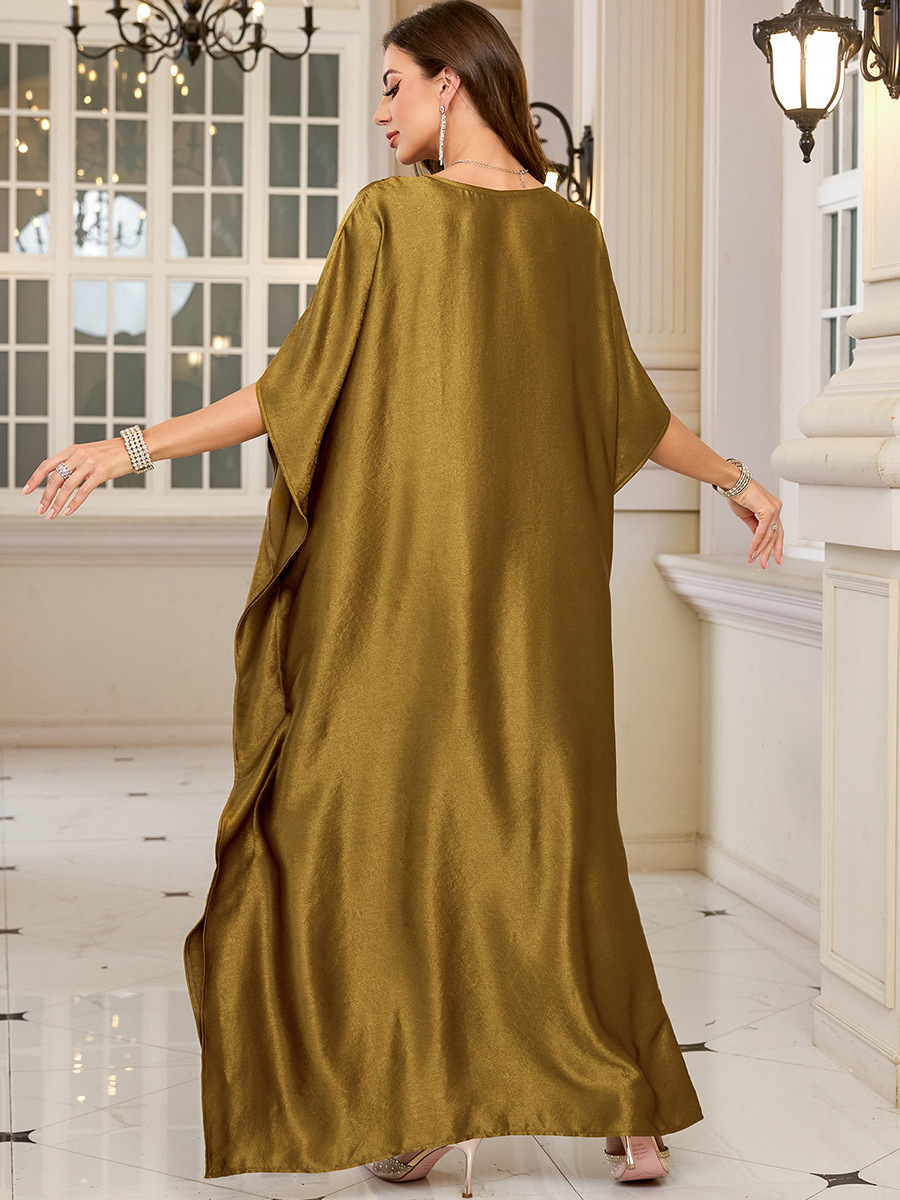 Women Embroidered Long Caftans - Cover Up Kaftan incelemesi ve fiyatı