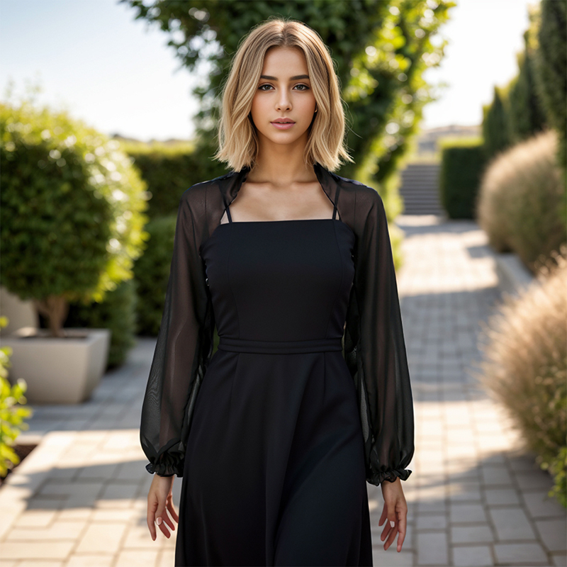 Solid Color Chiffon Shawl Summ - Blouse Off Shoulder incelemesi ve fiyatı
