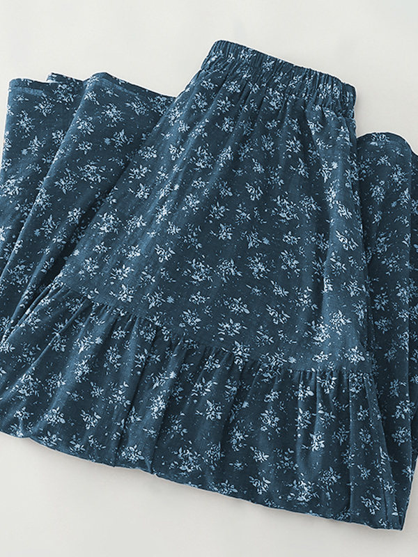 High Waist Floral Print Midi S - Midi Skirt Floral incelemesi ve fiyatı