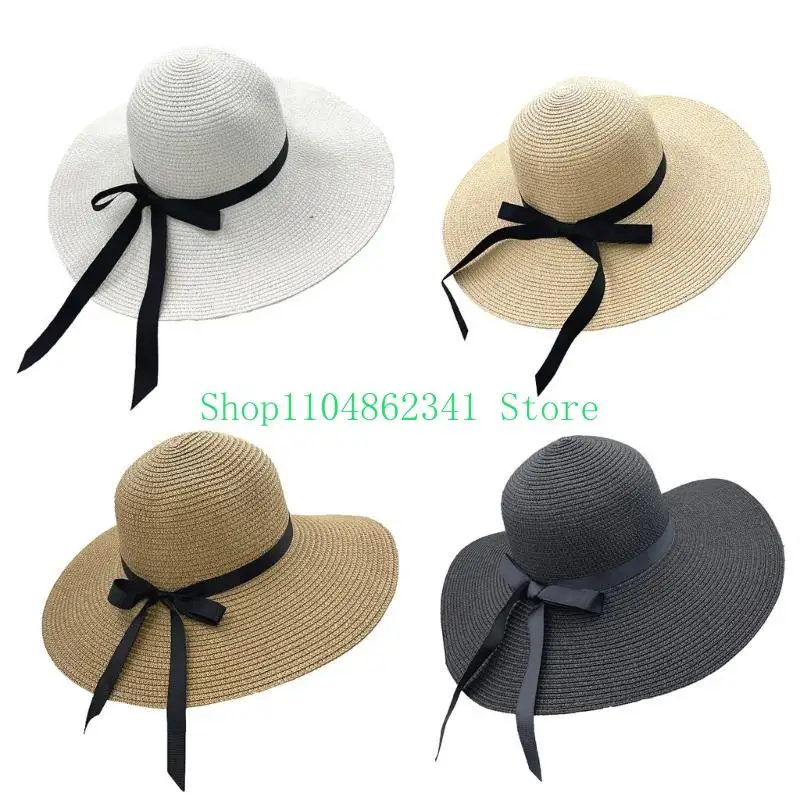 652F Elegant Floppy Straw Hat  - Hat Floppy Wide incelemesi ve fiyatı