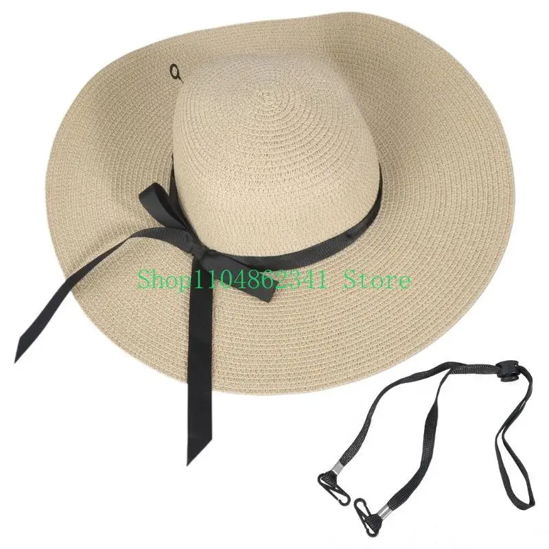 652F Elegant Floppy Straw Hat  - Hat Floppy Wide incelemesi ve fiyatı